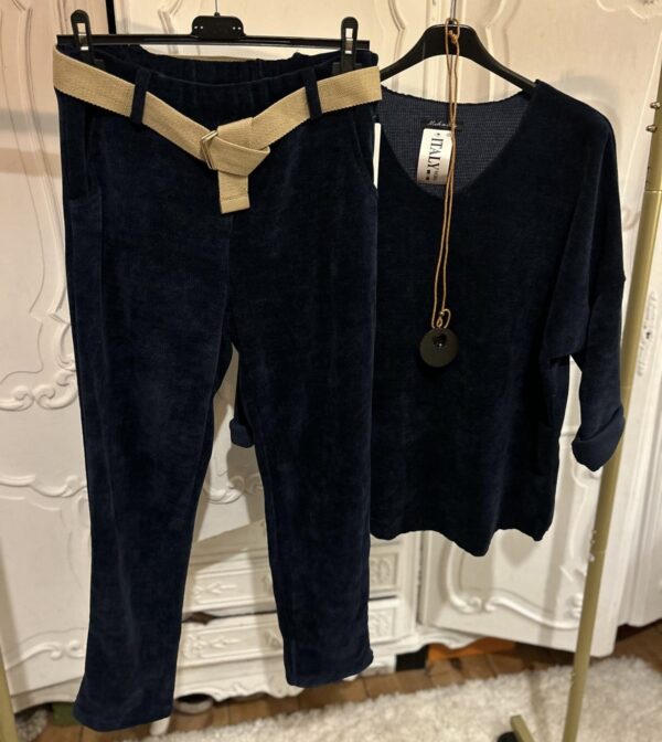 2 piece cord set with necklace - Image 3